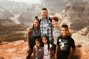 Balfour Family at the Grand Canyon 